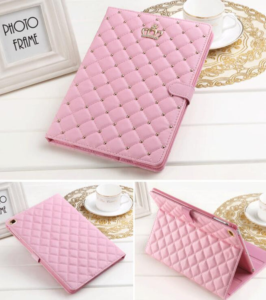 Tablet Cases – PU Leather Crown Tablet Case Compatible with iPad Models | Tablet & Laptop Accessories