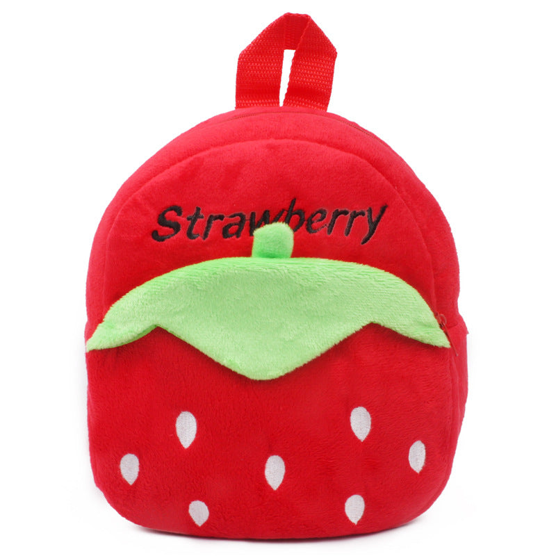 Cute Rabbit Plush Backpack for Kids – Korean Style Soft School Bag