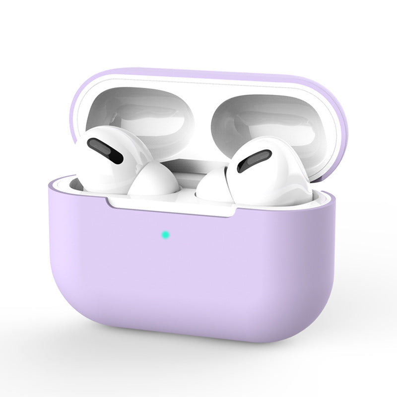 Premium Silicone Protective Case Compatible with AirPods Pro – Shockproof Anti-Scratch Charging Case Cover