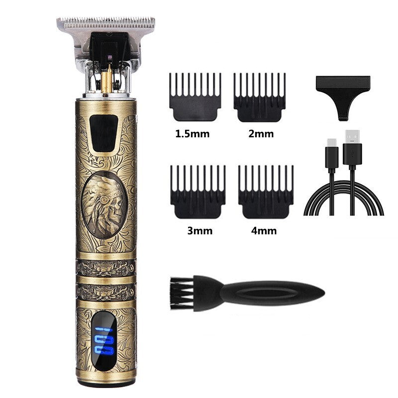 USB Electric Hair Clippers Rechargeable Shaver Beard Trimmer Professional Men Hair Cutting Machine Beard Barber Hair Cut
