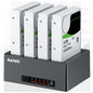 HDD Enclosures Dual Disk SATA Hard Drive Dock Cloner 2.5 & 3.5 Inch Offline Copy Station