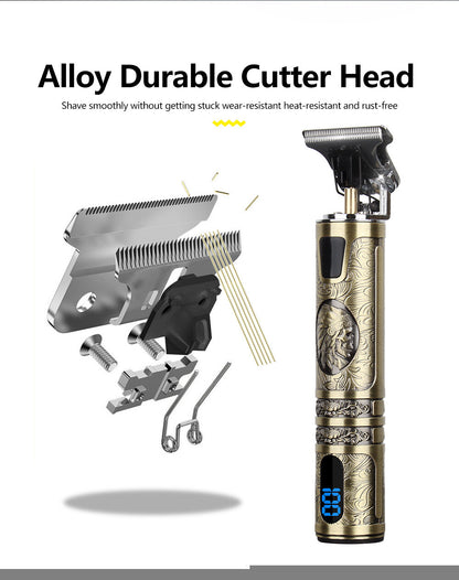 USB Electric Hair Clippers Rechargeable Shaver Beard Trimmer Professional Men Hair Cutting Machine Beard Barber Hair Cut