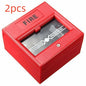 Fire Protection Wired Emergency Break Glass Fire Alarm Manual Call Point 24VDC
